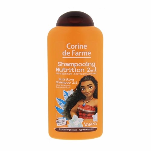 Corine de farme - Shampoing nutrition 2 en 1 (Ultra démêlant, cheveux secs et frisés) - 250 ml