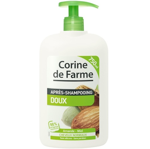 Corine de farme - Après-Shampoing doux Amande & Miel - 750 ml