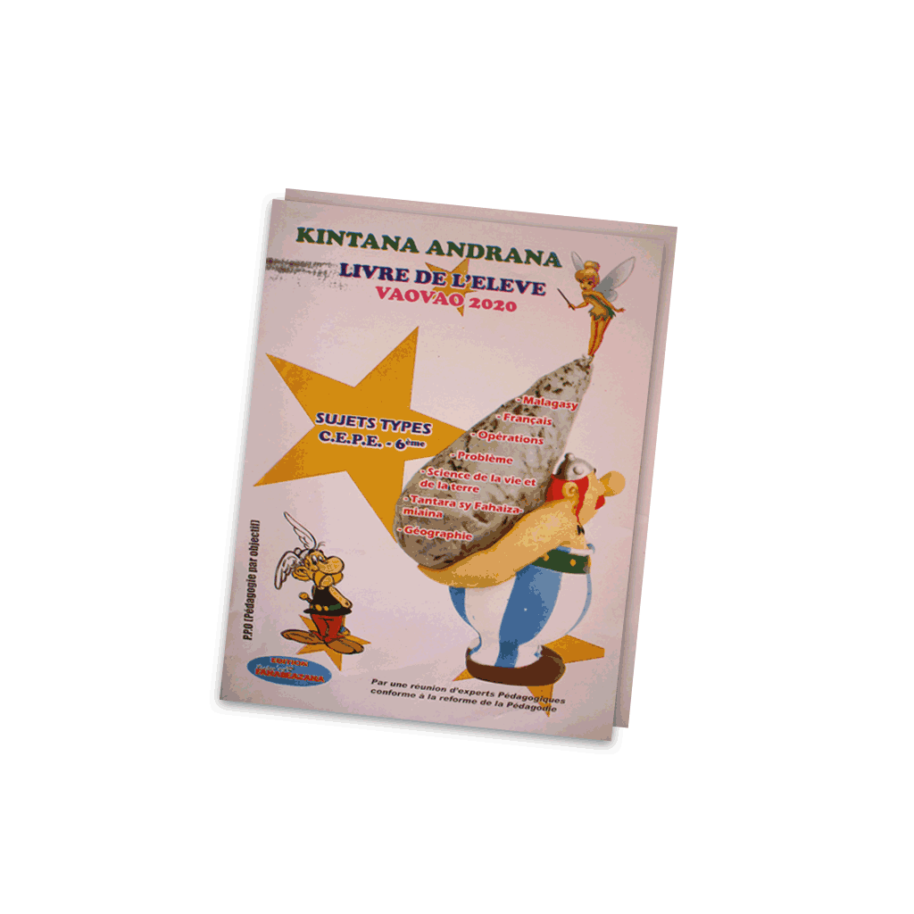 Kintana - CEPE 6eme Sujets types - Edition 2020