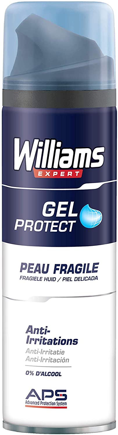 Williams - Gel à Raser Peau fragile - 200 ml