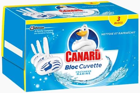 Canard - Bloc Cuvette Marine - 3 Blocs