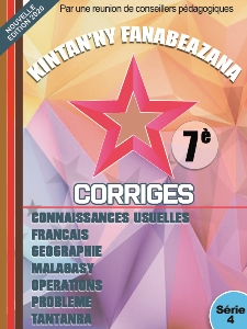 Corrigé type cepe 6ème - Serie 4 (numerique)