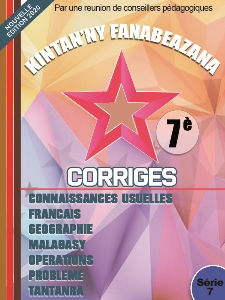 Corrigé type cepe 6ème - Serie 7 (numerique)