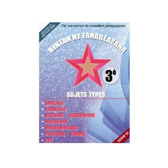 Sujet type BEPC 3ème - Serie 3 (numerique)