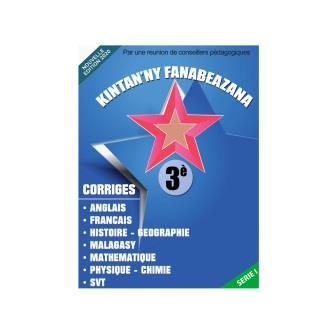 Corrigé type BEPC 3ème - Serie 1 (numerique)