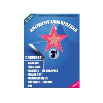 Corrigé type BEPC 3ème - Serie 4 (numerique)