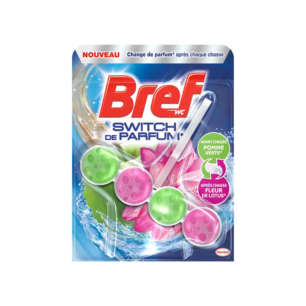 BREF - Nettoyant WC switch pomme lotus