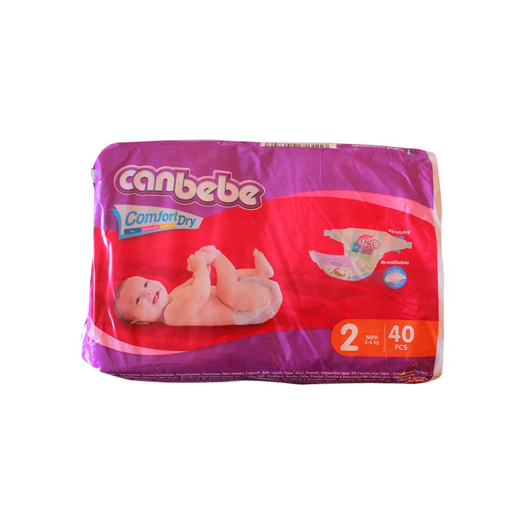 Canbebe - Couche super economic mini - 40 pièces
