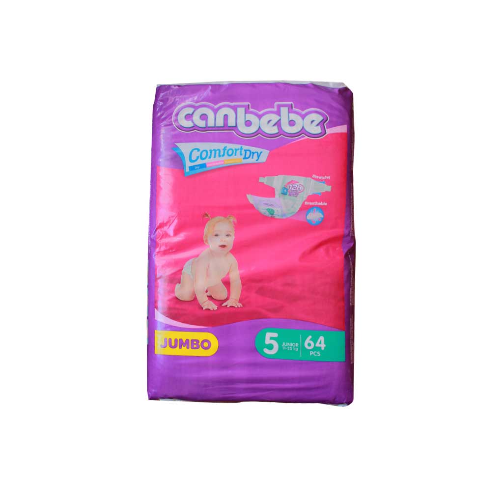 Canbebe - Couche jumbo Junior - 64 pièces