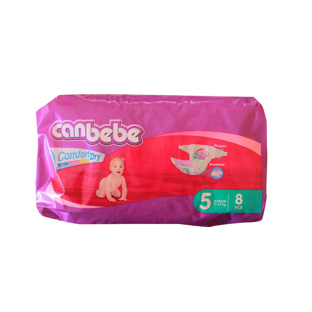 Canbebe - couche standard Junior - 8 pièces