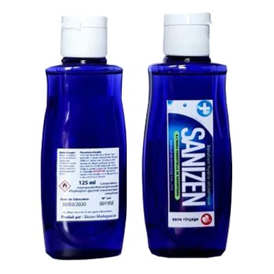 Sanizen - Gel désinfectant à l'huile essentielle de ravintsara - 125ml