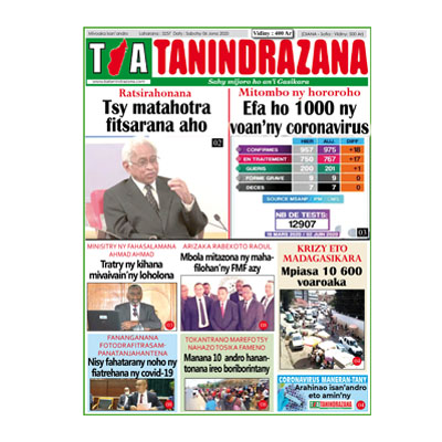 TIA TANINDRAZANA 06-06-2020