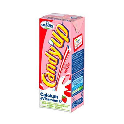 Candia - Lait Candy'Up Fraise - 1L