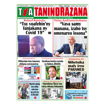 TIA TANINDRAZANA 13-05-2020