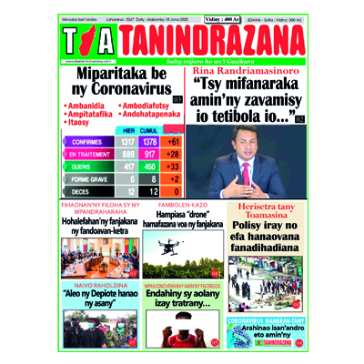 TIA TANINDRAZANA 18-06-2020