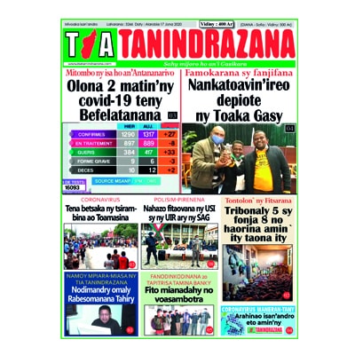 TIA TANINDRAZANA 17-06-2020