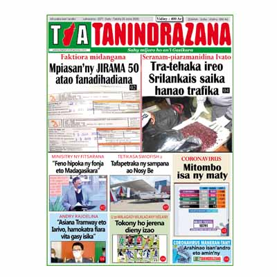 TIA TANINDRAZANA 23-06-2020
