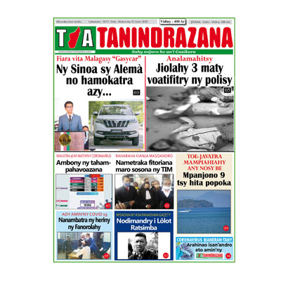 TIA TANINDRAZANA 25-06-2020