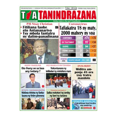 TIA TANINDRAZANA 29-06-2020