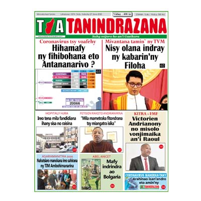 TIA TANINDRAZANA 27-06-2020