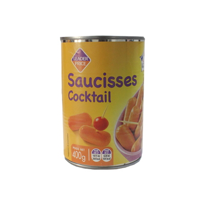 Leader Price - Saucisses cocktail - 400g