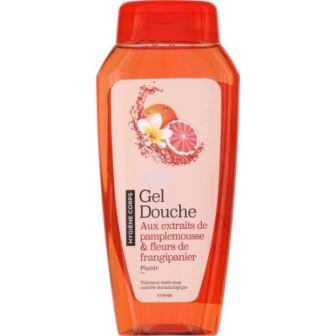 Sooa - Gel Douche Pamplemousse et fleurs de frangipanier - 250ml