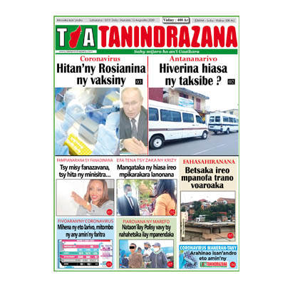TIA TANINDRAZANA 12-08-2020