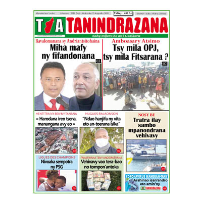 TIA TANINDRAZANA 13-08-2020