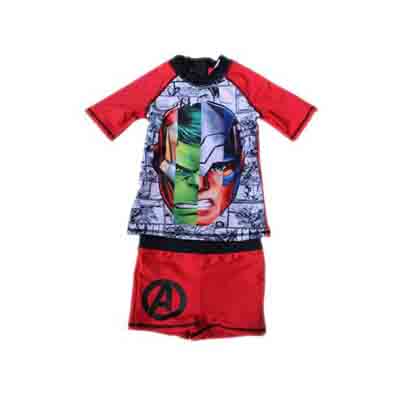Maillot de bain 2 pces Avengers (Taille 5 ans)