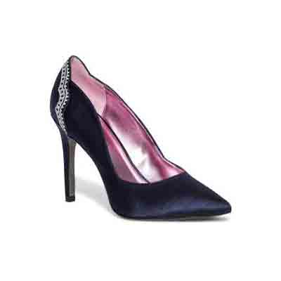 escarpin bleu marine eram