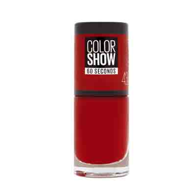 Maybelline - Vernis à ongles colorshow (43) - Rouge Profond - 6,7ml