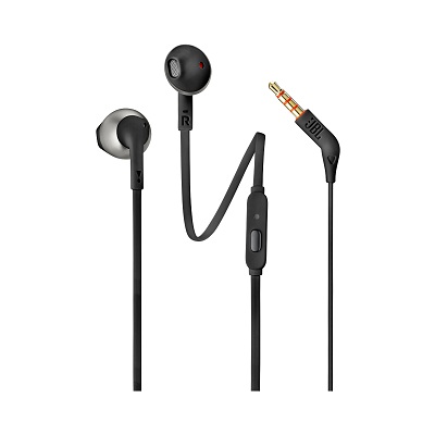JBL- Ecouteur noir Tune 205 Bluethooth
