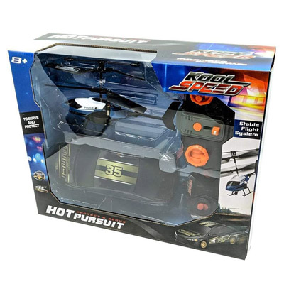 Kool Speed - Ensemble Voiture RC et Hélicoptère RC