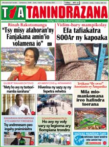 TIA TANINDRAZANA 12-01-2021
