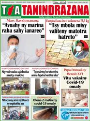 TIA TANINDRAZANA 15-01-2021