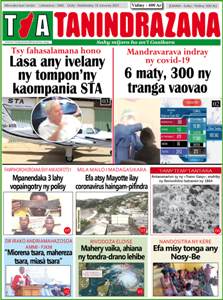 TIA TANINDRAZANA 18-01-2021