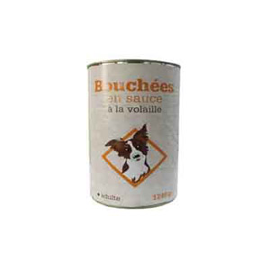 Leader Price - Bouchées en sauce à la volaille pour chien adulte - 1240g