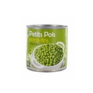 Leader Price - Petits pois extra-fins - 400g