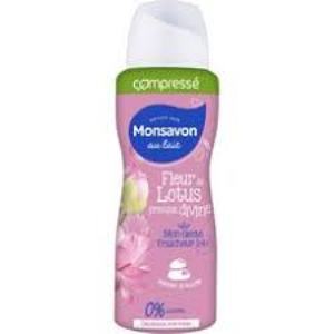 Monsavon - Déodorant compressé Fleur de Lotus - 100ml