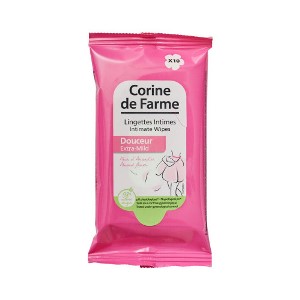 Corine de farme - Lingette intime Douceur - 10 pièces