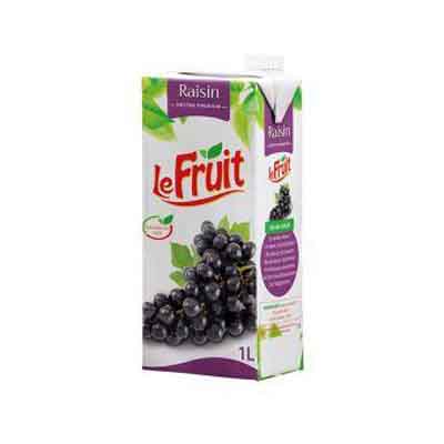 Le Fruit - Jus en brique Raisin - 1 L