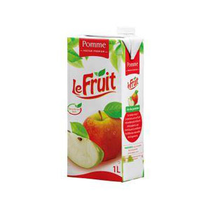 Le Fruit - Jus en brique Pomme - 1 L