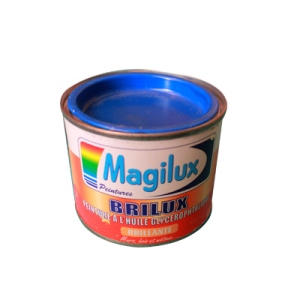 Peinture Bleu ocean Brilux brillant - 200g