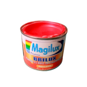 Peinture Rouge vif Brilux brillant - 200g