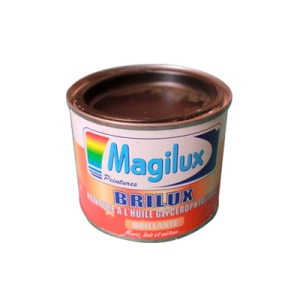 Peinture Noir Brilux brillant - 200g