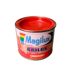 Peinture Orange Brilux brillant - 200g