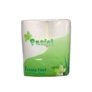 Pastel - Essuie-tout - 2 rouleaux