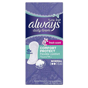 Always - protège slip fresh scent - Normal (20 pièces)