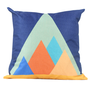 Coussin en lin - Pyramides