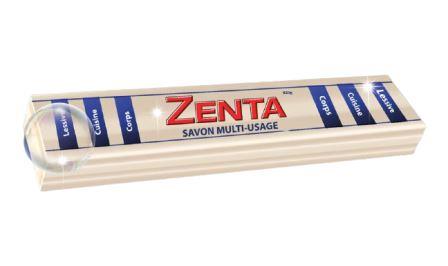 Zenta - Savon barre blanc multiusage - 920g